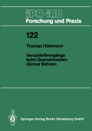 Verschlei?vorg?nge Beim Querschneiden D?nner Bahnen