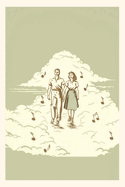 Vintage Journal Couple Strolling on Cloud