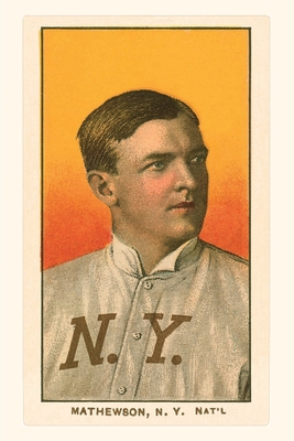 Vintage Journal Early Baseball Card, Christy Mathewson - Found Image Press (Producer)
