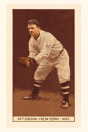Vintage Journal Early Baseball Card, John McGraw
