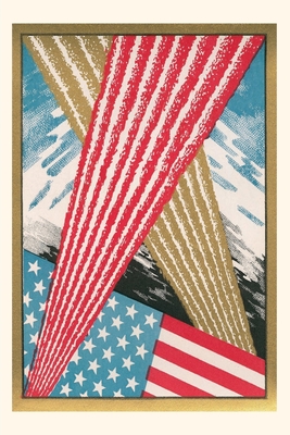 Vintage Journal Flag with Fireworks - Found Image Press (Producer)