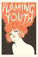 Vintage Journal Flaming Youth, Woman with Flaming Hair