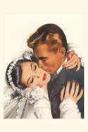 Vintage Journal Wedding Kiss