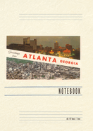 Vintage Lined Notebook Greetings from Atlanta