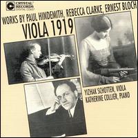 Viola 1919 - Katherine Collier (piano); Yizhak Schotten (viola)