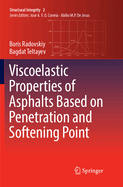 Viscoelastic Properties of Asphalts Based on Penetration and Softening Point