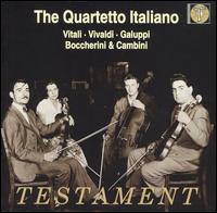 Vitali, Vivaldi, Galuppi, Boccherini & Cambini - Quartetto Italiano