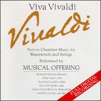 Viva Vivaldi: Festive Chamber Music for Woodwinds and Strings - Allan Vogel (oboe); David H. Speltz (cello); Kathleen Lenski (violin); Kenneth Munday (bassoon); Musical Offering;...