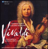 Vivaldi: Concertos & Sonatas, Opp. 1-12 - Bettina Mussumeli (violin); Edoardo Farina (harpsichord); Gianni Chiampan (cello); Giuliano Carmignola (violin);...