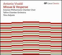 Vivaldi: Missae & Vesperae - Anna Zander (alto); Kaia Urb (soprano); Mati Turi (tenor); Vilve Hepner (soprano);...