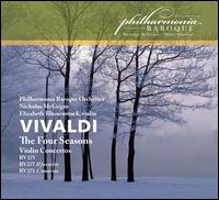 Vivaldi: The Four Seasons; Violin Concertos - Elizabeth Blumenstock (violin); Philharmonia Baroque Orchestra; Nicholas McGegan (conductor)