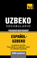 Vocabulario espaol-uzbeco - 5000 palabras ms usadas