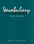 Vocabulary for Achievement, Fifth Course