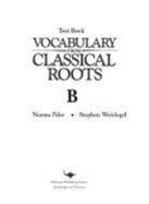 Vocabulary From Classical Roots Book B Tests
