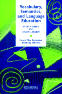 Vocabulary, Semantics and Language Education - Hatch, Evelyn, and Brown, Cheryl