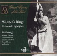 Wagner's Ring: Collected Highlights - Albert Reiss (tenor); Hans Hotter (bass baritone); Karin Branzell (mezzo-soprano); Kirsten Flagstad (soprano);...