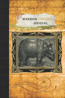 Warrior Unicorn Journal: A Blank Dot-grid Journal with a Rhinoceros on Each Page - Methven, Marilynn