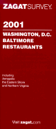 Washington D.C/Baltimore Restaurants 2001