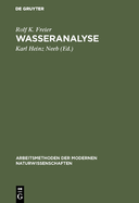 Wasseranalyse