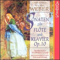 Weber: Sonaten fr Flte und Klavier, Op. 10 - Massimiliano Damerini (piano); Roberto Fabbriciani (flute)