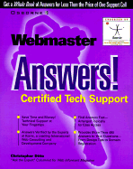 Webmaster Answers!: Certified Tech Support