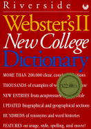 Webster's II: New College Dictionary