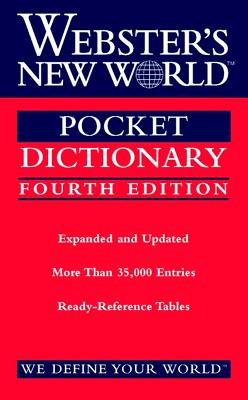 Webster's New World Pocket Dictionary, Fourth Edition - The Editors of the Webster's New World Dictionaries