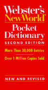 Webster's New World Pocket Dictionary - Webster's, and Goldman, Jonathan L (Editor)