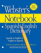 Webster's Notebook Spanish-English Dictionary