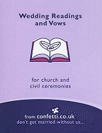 Wedding Readings and Vows (Confetti)