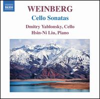 Weinberg: Cello Sonatas - Dmitry Yablonsky (cello); Hsin-Ni Liu (piano)