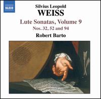 Weiss: Lute Sonatas, Vol. 9 - Robert Barto (baroque lute)