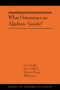 What Determines an Algebraic Variety?: (Ams-216)