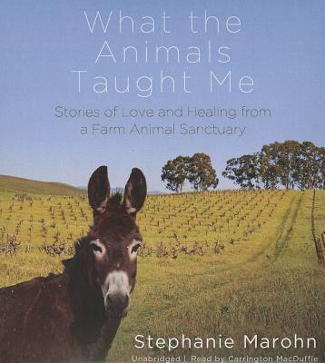 What the Animals Taught Me: Stories of Love and Healing from a Farm Animal Sanctuary - Marohn, Stephanie, and MacDuffie, Carrington (Read by)