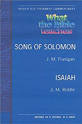 What the Bible Teaches - Song of Solomon Isaiah PB - Riddle