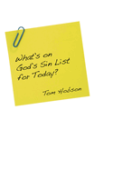 What's on God's Sin List for Today?