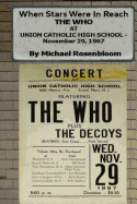 When Stars Were In Reach: The Who at Union Catholic High School - November 29, 1967 (Black and White Version)