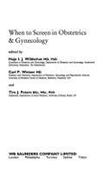 When to Screen in Obstetrics and Gynecology - Wildschut, H I J