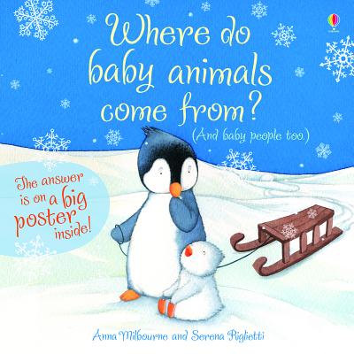 Where Do Baby Animals Come From?: And Baby People Too - Milbourne, Anna, and Wood, Laura (Designer), and Butler, Nicola (Designer)