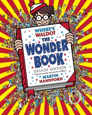 Where's Waldo? the Wonder Book: Deluxe Edition with New Searches and Collectible Poster (a Hidden Object Activity Book with Search & Find Puzzles and Spot-The-Difference Game) - 