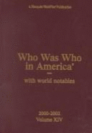 Who Was Who in America