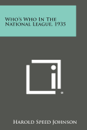 Who's Who in the National League, 1935