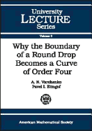 Why the Boundary of a Round Drop Becomes a Curve of Order Four - Varchenko, A N