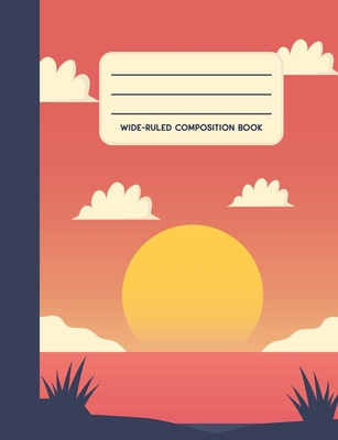 Wide-Ruled Composition Book - Rain and Shine Design Co