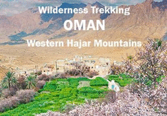 Wilderness Trekking Oman-Map: Western Hajar Mountains