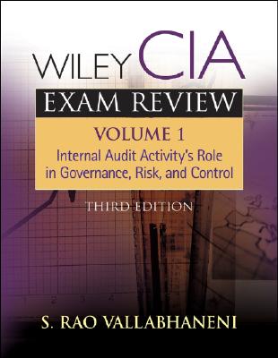 Wiley CIA Exam Review: Internal Audit Activity's Role in Governance, Risk, and Control - Vallabhaneni, Rao