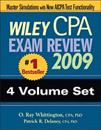 Wiley CPA Exam Review 2009: 4-Volume Set