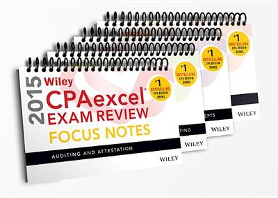 Wiley Cpaexcel Exam Review 2015 Focus Notes, 4-Volume Set - Wiley