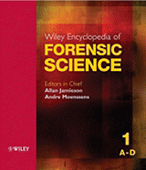 Wiley Encyclopedia of Forensic Science, 5 Volume Set