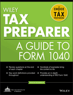 Wiley Tax Preparer - A Guide to Form 1040